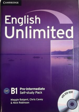 English Unlimited B1 Pre-intermediate Self-study Pack (Workbook)