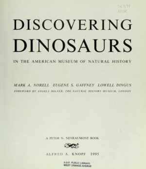 Discovering Dinosaurs: in the American Museum of Natural History