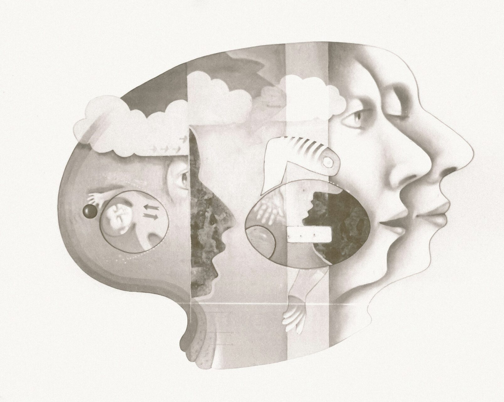 ilustración sobre la psicología humana