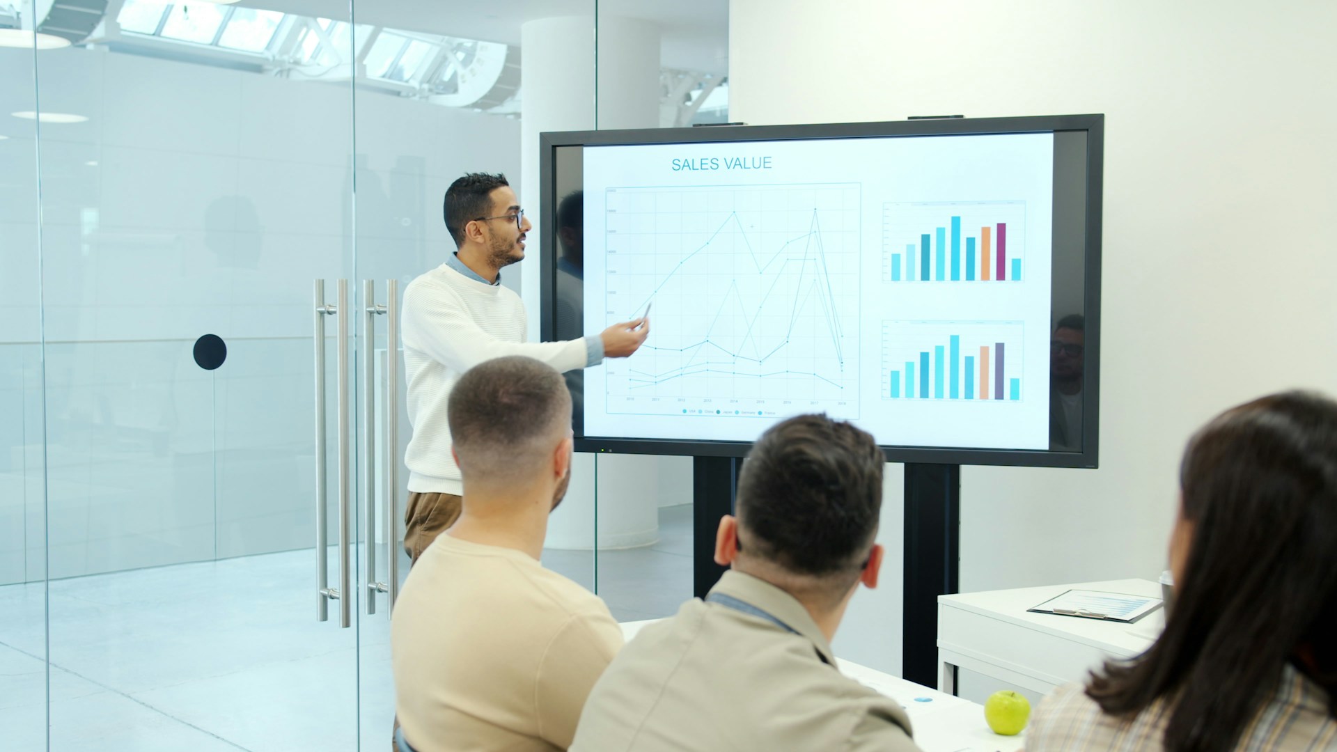 presentación de ventas a equipo comercial