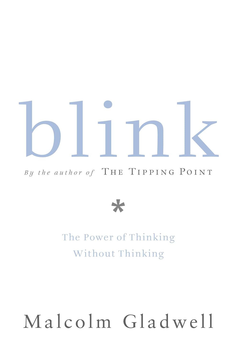 libro Blink - Malcolm Gladwell