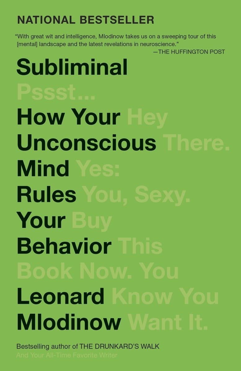 libro Subliminal - Leonard Mlodinow